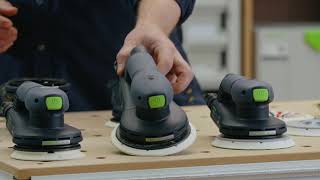 Festool ETS EC 150 sanders [upl. by Baiss426]