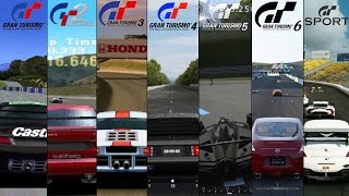 Gran Turismo All Intros From 1997 to 2017 GT1 to GT Sport [upl. by Evelc]