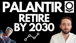 Retire off Palantir PLTR by 2030 How Many Shares [upl. by Elleraj]