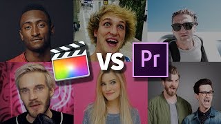 Premiere vs Final Cut What Do Youtubers Use [upl. by Aneeled]