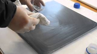 how to polishing a marble surface became opaque due wear and age [upl. by Erasmus698]