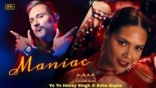 MANIAC  Bonus Track  fromquot Glory  I AM A MANIAC  HONEY SINGH NEW SONG​ esha HydraMusicSong [upl. by Arriaes]