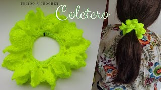 Cómo hacer Coletero tejido a crochet [upl. by Eelidnarb14]