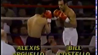 Alexis Arguello vs Billy Costello [upl. by Noivaz]