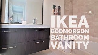 How to assemble Ikea GODMORGON  ODENSVIK Bathroom vanity [upl. by Nilekcaj]