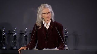 Annie Leibovitz Receives Media Award  2024 CFDA Fashion Awards [upl. by Hadeehuat704]