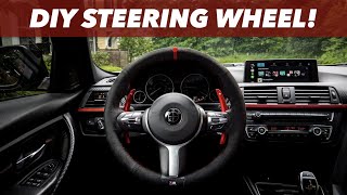 DIY Alcantara Steering Wheel amp Paddle Shifter Extensions [upl. by Eiramrebma352]