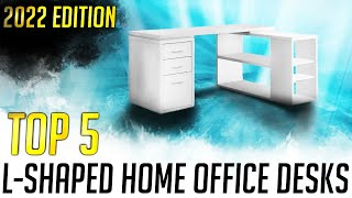 5 Best LShaped Desks For Work At Home in 2024 On Amazon [upl. by Ynatsyd]