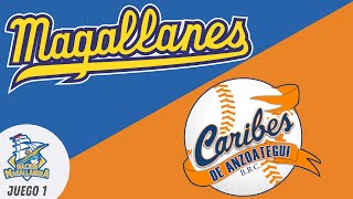 Final LVBP 2021  2022  Magallanes vs Caribes  Resumen Juego 1 [upl. by Enelyk]