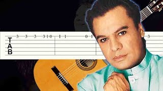 Siempre en mi mente  Juan Gabriel  Guitarra Tutorial  Tablatura [upl. by Nolram]