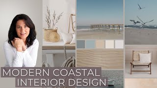 Modern Coastal Style  Interior Design [upl. by Caves421]