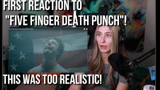 Five Finger Death Punch quotGone Awayquot REACTION [upl. by Haman]