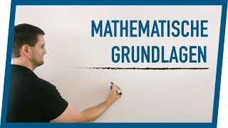 Mathematische Grundlagen Quermix  Mathe by Daniel Jung [upl. by Anwahsiek]