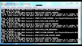 HP Networking Configuration and Demo  IRF configuration [upl. by Ayhdnas]