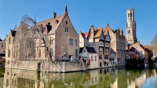 BRUGES most romantic city in Europe 4K ultra HD  quotVenice of the Northquot [upl. by Kizzie]