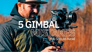 5 Basic Gimbal Mistakes To Avoid  How to get Smooth Gimbal Footage  Gimbal For Beginners [upl. by Aisel997]