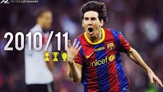 Lionel Messi ● 201011 ● Goals Skills amp Assists [upl. by Amehr899]