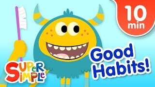 Our Favorite Kids Songs About Good Habits  Super Simple Songs [upl. by Enyahs]