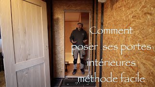 comment poser une porte interieure [upl. by Susejedesoj]