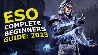 ESO Complete Beginners Guide 2023 [upl. by Armelda]