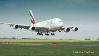 Emirates A380 lands in new places in 2016  Emirates Airline [upl. by Eilloh]