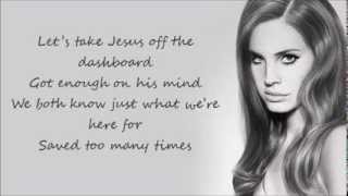 Lana Del Rey  Diet Mountain Dew Lyrics Video [upl. by Yentruocal]