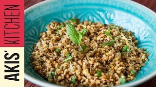 How to cook Bulgur Wheat  Akis Petretzikis [upl. by Anees]