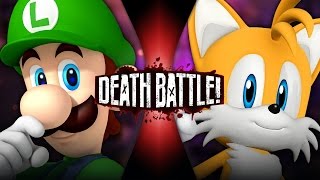 Luigi VS Tails Nintendo VS Sega  DEATH BATTLE [upl. by Ynolem]