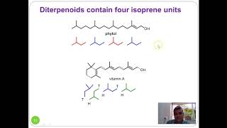 Lecture 1 Terpenes and Terpenoids [upl. by Salisbarry]