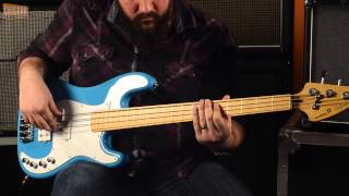 Sandberg VM4 Bass in Marley Blue Finish  CME Gear Demo  Marc Najjar [upl. by Braun]