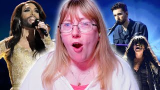 Vocal Coach Reacts to The Last 10 Eurovision Winners 20112021 [upl. by Jareb953]