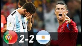 Portugal vs Argentina 22  All Goals amp Extended Highlights Last Matches [upl. by Johansen]