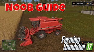 A beginners guide to Farming Simulator 17  Part One  Getting started [upl. by Nafis708]