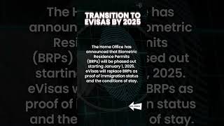 UK Immigration Update Transition to eVisas by 2025 [upl. by Rafaello]