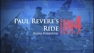 Paul Reveres Ride The Revolutionary War in Four Minutes [upl. by Adyeren494]