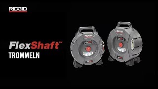 RIDGID FlexShaft® Trommeln [upl. by Brom507]