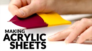 Tutorial  Making Acrylic Sheets [upl. by Kegan]