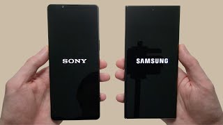 Sony Xperia 1 V vs Galaxy S23 Ultra Speed Test Speakers Battery amp Camera Test [upl. by Tammy]