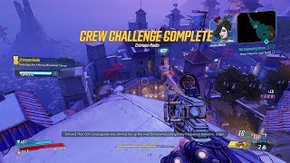 Borderlands 3  Athenas  Crimson Radio Crew Challenge  Broadcast Tower [upl. by Esyned]