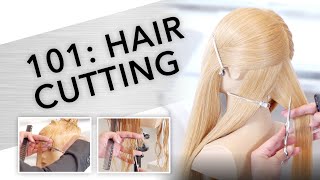 101 Learning the Basics of Haircutting  Kenra Professional [upl. by Zacharias]