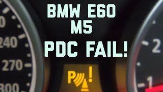 BMW E60 Parking Sensor Failure Diagnoses amp Repair [upl. by Etakyram]