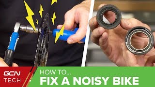 Help My Bike Is Making A Noise  How To Fix A Noisy Bike [upl. by Ahseile]