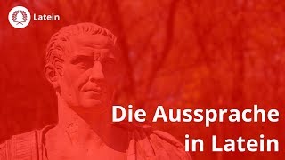 Die korrekte Aussprache – Latein  Duden Learnattack [upl. by Chlori]