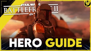 BOBA FETT  Updated Hero Guide 2021  STAR WARS Battlefront 2 [upl. by O'Grady]