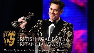 Jim Carrey acceptance speech at the Britannia Awards [upl. by Eimmac]