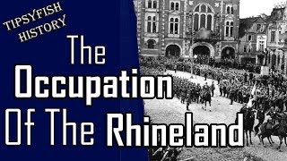 The German occupationRemilitarization of the Rhineland [upl. by Lubin]