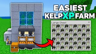 Easiest Kelp XP Farm In Minecraft 120 [upl. by Teik]