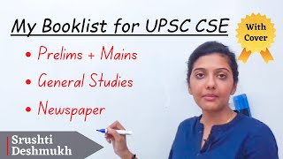 Srushti Jayant Deshmukh shares her UPSC Booklist and Resources  LBSNAA The Burning Desire [upl. by Pincas344]