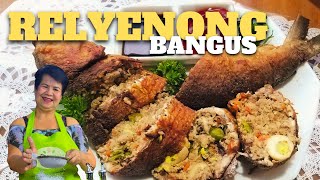 Relyeno  Relleno  Relyenong Bangus from Deboning to Cooking [upl. by Jepum294]