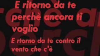 karaoke Laura Pausini E ritorno da te [upl. by Erdnad155]